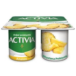 Activia 4 x 100 gr Doğal Probiyotik Ananaslı Yoğurt