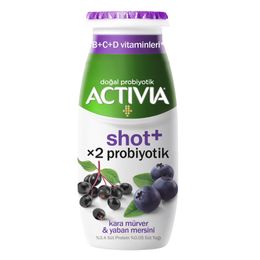 Activia 80 ml Kara Mürver Ve Yaban Mersinli Shot