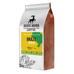 Addis Ababa Coffee 250 gr Brazil-Santos Dünya Kahvesi Kavrulmuş Çekirdek Kahve