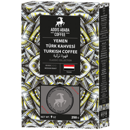 Addis Ababa Coffee 250 gr Geleneksel Yemen Türk Kahvesi