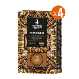 Addis Ababa Coffee 250 gr Harar Blend Professional Barista Premium Gold Collection Çekirdek Kahve