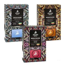 Addis Ababa Coffee 3'lü 250 gr Filtre Kahve Etiyopya Aromalı Deneme Seti