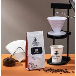 Addis Ababa Coffee Lemmu Blend 225 gr Filtre Kahve Demleme Seti