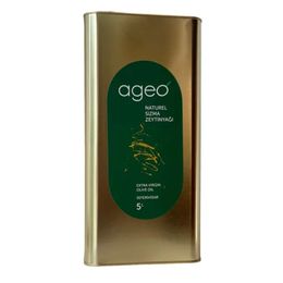 Ageo Filtresiz 5 lt Cam Natürel Sızma Zeytinyağı