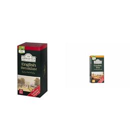 Ahmad Tea 25'li English Breakfast Bardak Poşet Çay + 25'li Ceylon Tea Bardak Poşet Çay
