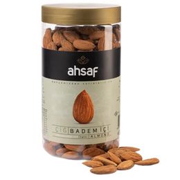 Ahsaf 500 gr Pet Kavanoz Çiğ Badem İçi