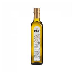 Ahsaf 500 ml Cam Soğuk Sıkım Sızma Zeytinyağı