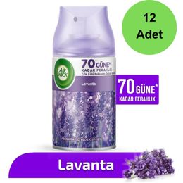 Air Wick 12x250 ml Freshmatic Otomatik Sprey Lavanta Yedek Sprey