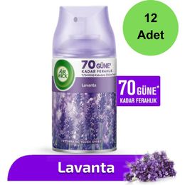 Air Wick 12x250 ml Freshmatic Otomatik Sprey Lavanta Yedek Sprey