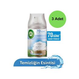 Air Wick 3x250 ml Freshmatic Otomatik Sprey Temizliğin Esintisi Yedek Sprey