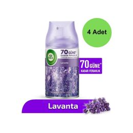 Air Wick 4x250 ml Freshmatic Otomatik Sprey Lavanta Yedek Sprey