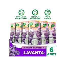 Air Wick 6x20 ml Yedek Lavanta Oda Kokusu