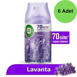 Air Wick 6x250 ml Freshmatic Otomatik Sprey Lavanta Yedek Sprey