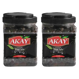 Akay 2x1 kg 201 - 230 Star Yağlı Sele Zeytin