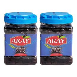 Akay 2x1 kg 230-260 Jumbo Yağlı Sele Zeytin