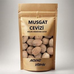Akdeniz Vitamin 100 gr Muskat Küçük Hindistan Cevizi