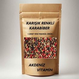 Akdeniz Vitamin 100 gr Renkli Karabiber Paketi