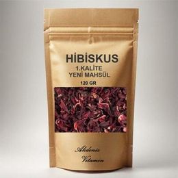 Akdeniz Vitamin 120 gr Hibisküs Bamya Çiçeği Mekke Gülü Nar Çiçeği