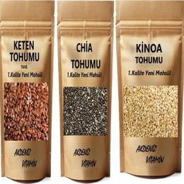 Akdeniz Vitamin 200 gr Chia + 200 gr Kinoa + 200 gr Keten Tohumu