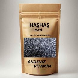 Akdeniz Vitamin 200 gr Mavi Haşhaş Tohumu