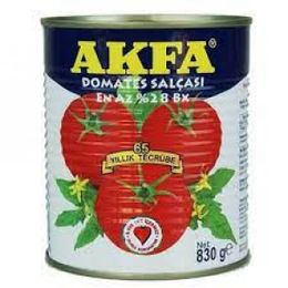 Akfa 830 gr Teneke Domates Salça