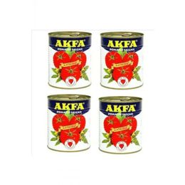 Akfa Teneke 4x830 gr Domates Salçası