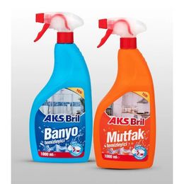 Aks Bril 2x1 lt Mutfak ve Banyo Temizleyici