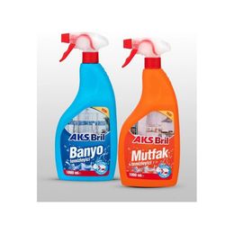 Aks Bril 2x1 lt Mutfak ve Banyo Temizleyici
