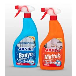 Aks Bril 2x1 lt Mutfak ve Banyo Temizleyici