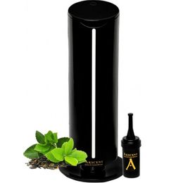 Akscent Zaman Ayarlı 500 m2 Etkili Koku Makinesi ve Yeşil Çay Koku 135 ml Kartuşu Seti