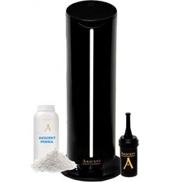Akscent Zaman Ayarlı 500 m2 Etkili Maxi Koku Makinesi ve 135 ml Pudra Koku Kartuşu Seti