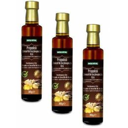 Aksu Vital 3x350 gr Propolisli Zencefilli Keçiboynuzu Özü Doğal Harnup Özü