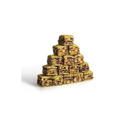 Aktarcınız 100 gr Toz Fıstıklı Çikolatalı Baklava Türk Lokumu