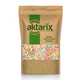 Aktarix 250 gr Renkli Granül Pasta Süsü