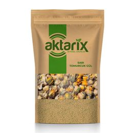 Aktarix 250 gr Sarı Tomurcuk Gül Kurusu