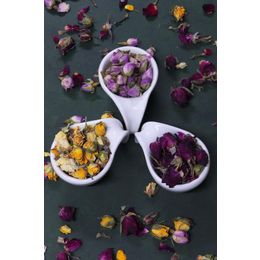 Aktarix 3x50 gr Pembe + Sarı + Kırmızı Tomurcuk Gül Kurusu