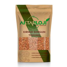 Aktarloji 250 gr Kırmızı Sorgum Tohumu + 250 gr Kırmızı Sorgum Unu