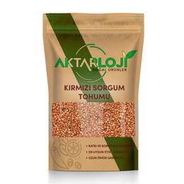 Aktarloji 250 gr Kırmızı Sorgum Tohumu + 250 gr Kırmızı Sorgum Unu
