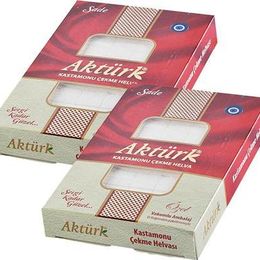Aktürk 2x250 gr Kastamonu Sade Çekme Helva