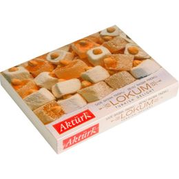 Aktürk Sade ve Beyaz Fındıklı 750 gr Lokum