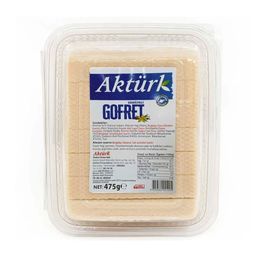 Aktürk Vanilyalı 475 gr Gofret