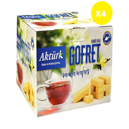 Aktürk Vanilyalı 800 gr Gofret