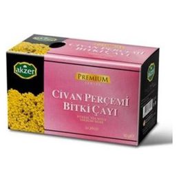 Akzer 20'li Premium Civanperçemi Süzen Poşet Bitki Çayı