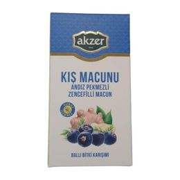 Akzer 300 gr Kış Macunu Andız Pekmezli Zencefilli Ballı Karışım