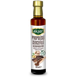 Akzer 350 ml Propolisli Zencefilli Keçiboynuzu Özü