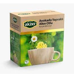 Akzer 60'lı Avokado Yaprağı Altınotlu Çay