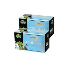 Akzer Premium Yaseminli  Yeşil Süzen Poşet Çay
