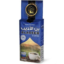 Aladeeb Coffee 500 gr Çifte Kavrulmuş Ekstra Kakuleli Türk Kahvesi