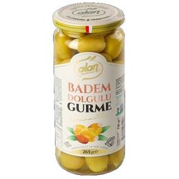 Alan 265 gr Gurme Badem Dolgulu Yeşil Zeytin