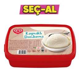 Algida 1000 ml Kaymaklı Dondurma